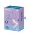 Stimulateur vibromasseur Satisfyer Pro 4 Couples - Blanc et Or rose